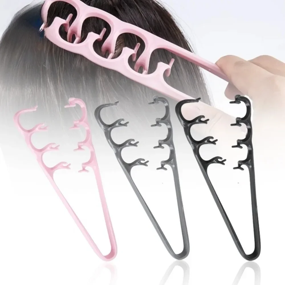 Nuova trama volumizzante Styling Pettine Radice dei capelli Clip soffice Styling per uomo e donna Cucitura dei capelli Frangia Pettine per capelli Strumenti per parrucchieri - immagine 2