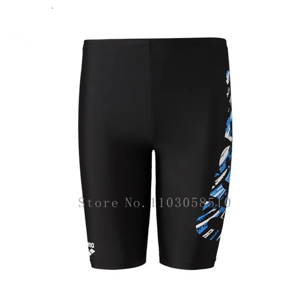 Men's Swim Jammer Endurance Athletic Training Swimsuit Beach Swimming Trunks Swimwear Jammer Summer Tight Surf Diving Pants