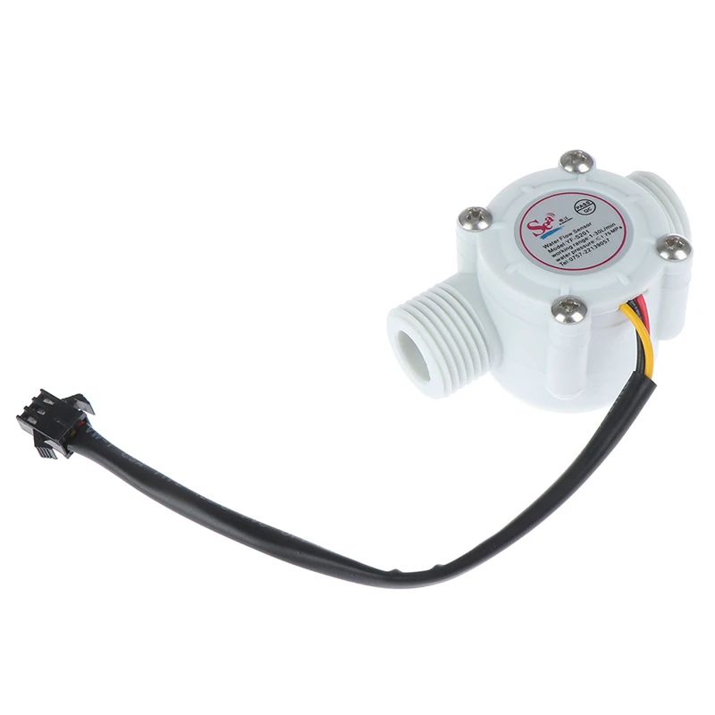 1Pc 1/2'' water flow sensor control effect flowmeter hall 1-30L/min for Arduino water flow sensor