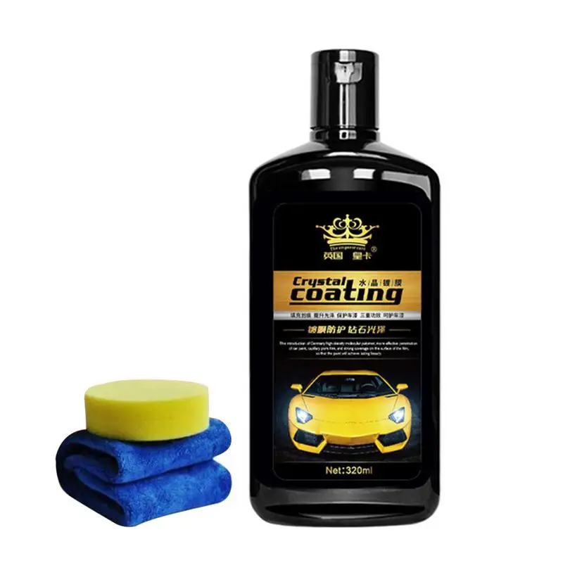 

320ML Car Nano Coating Car Paint Scratch Repair Car Exterior Shine Spray Remove Water Spots Oxidation Uv Rays Dirt Stone Chips