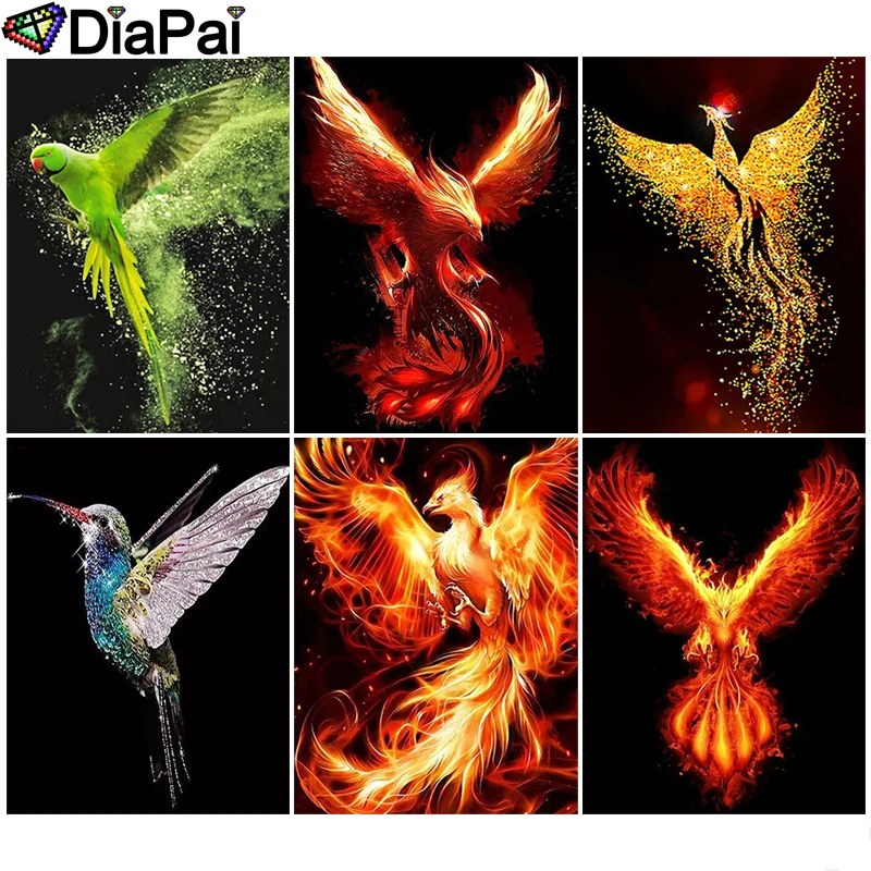 

Набор для алмазной вышивки «Птица Феникс», 5D