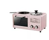 Multifunctional 4-in-1 Breakfast Machine New Three-in-One Electric Oven Toaster Bread Pizza Cake Coffee Maker Home Hotel Use US 2