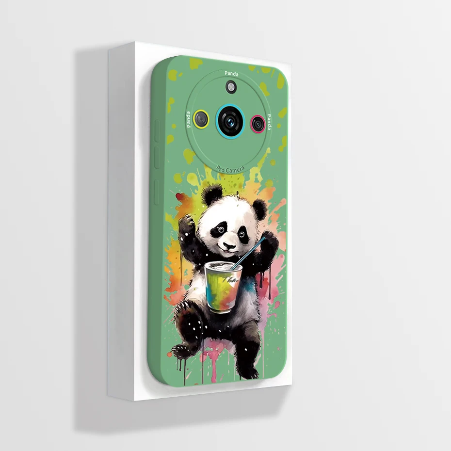 Stylish Shockproof Phone Case - Painted Design