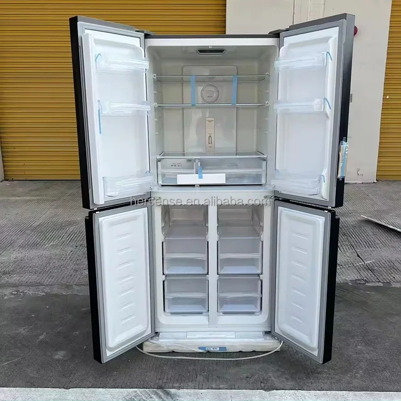 Refrigerator And Freezers Home Household Dual Zone Fridge Bottom Freezer 4 Door Home Kitchen Side By Side Modern Inverter