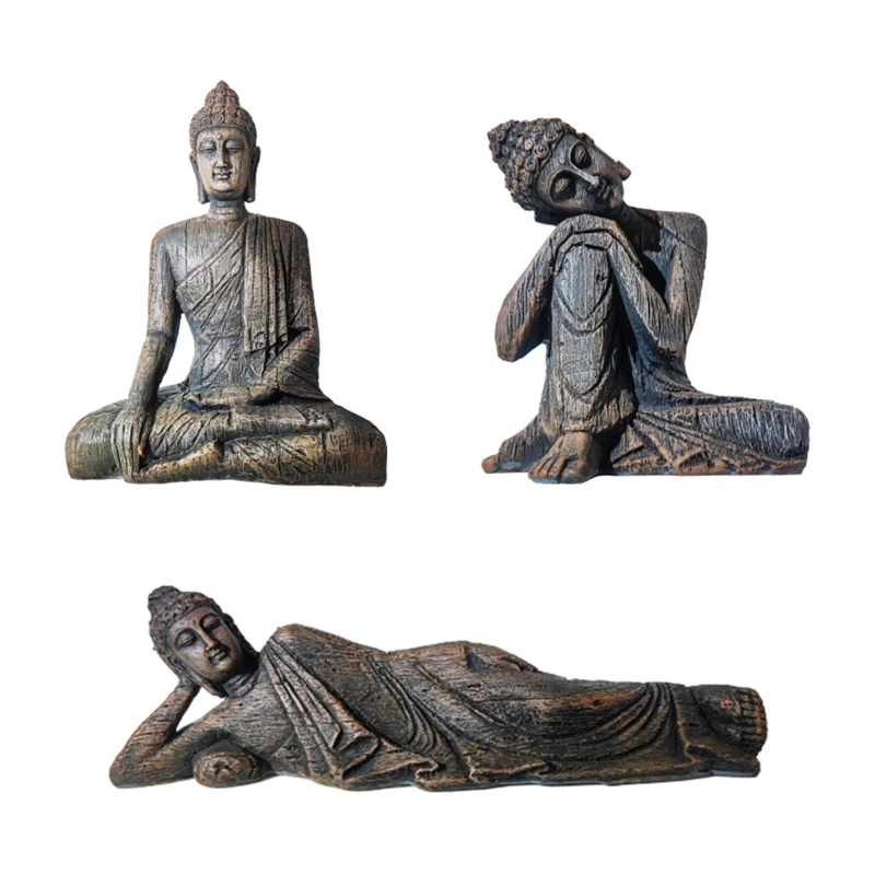 

Аквариумное украшение, фигурка модели Buddhas, аквариумный ландшафт, статуя дома, офиса, гостиной, винтажное украшение для стола