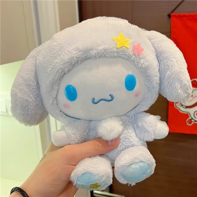 2022 Sanrio Cartoon Kawali Kuromi Hello Kitty My Melody Cinnamoroll Pillow Plush Toys Soft Stuffed Dolls for Kids Birthday Gifts 2