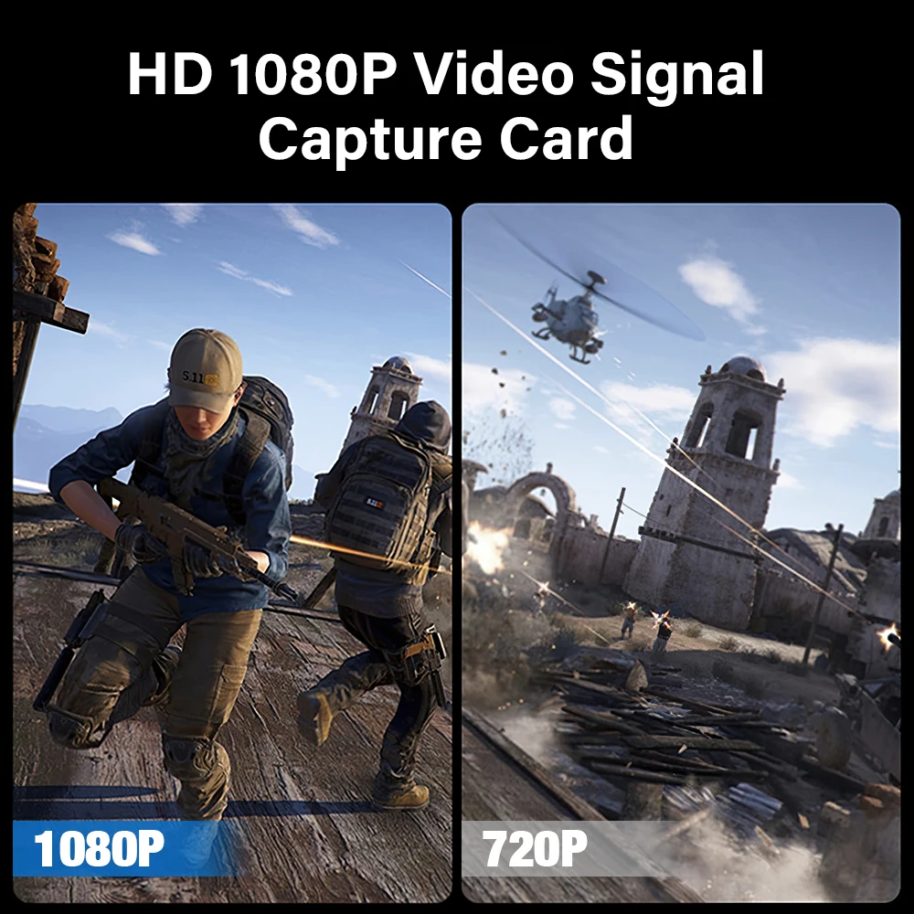 HDMI To USB Type C Video Capture Card 1080P Video Game Grabber Record for PS5 Xbox Steam Camcorder PC Phone Macbook iPad Laptop video capture adapter