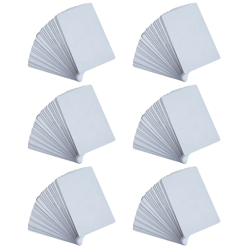 

160Pcs NFC Cards White Blank For NTAG215 PVC Tags Waterpoof 504Bytes Chip Sticker