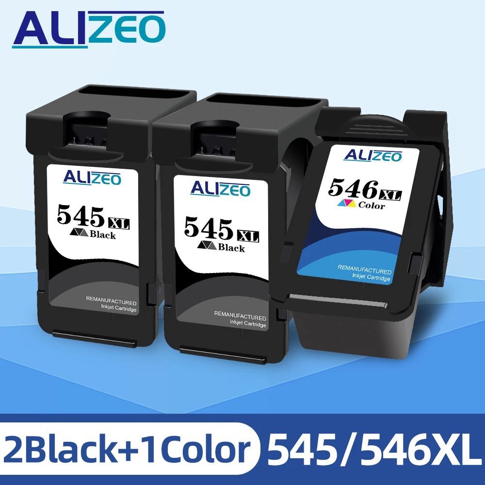 Cartuchos De Tinta Para Canon Cartucho De Tinta Negra PG245XL Para Impresoras Canon PIXMA MG, MX, TS, TR Series - 1 Unidad Canon 545