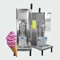 Diaphanous multifunctional hard ice cream blender and mixer Fruit Ice Cream Blender Machine  CFR by sea 1