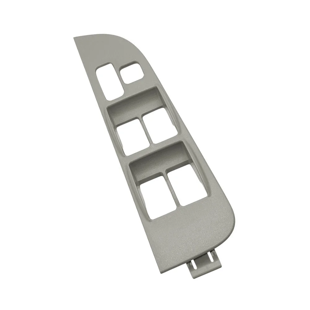 

Left Driver Hand Door Glasses Switch Panel Cover Trim Gray for Toyota For Corolla 1998 2002 Direct Replacement