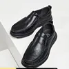 GOLDEN CAMEL Men's Shoes Genuine Leather Loafers Shoes Business Casual Soft Bottom Comfortable Dad Shoes for Men Spring 2024 3