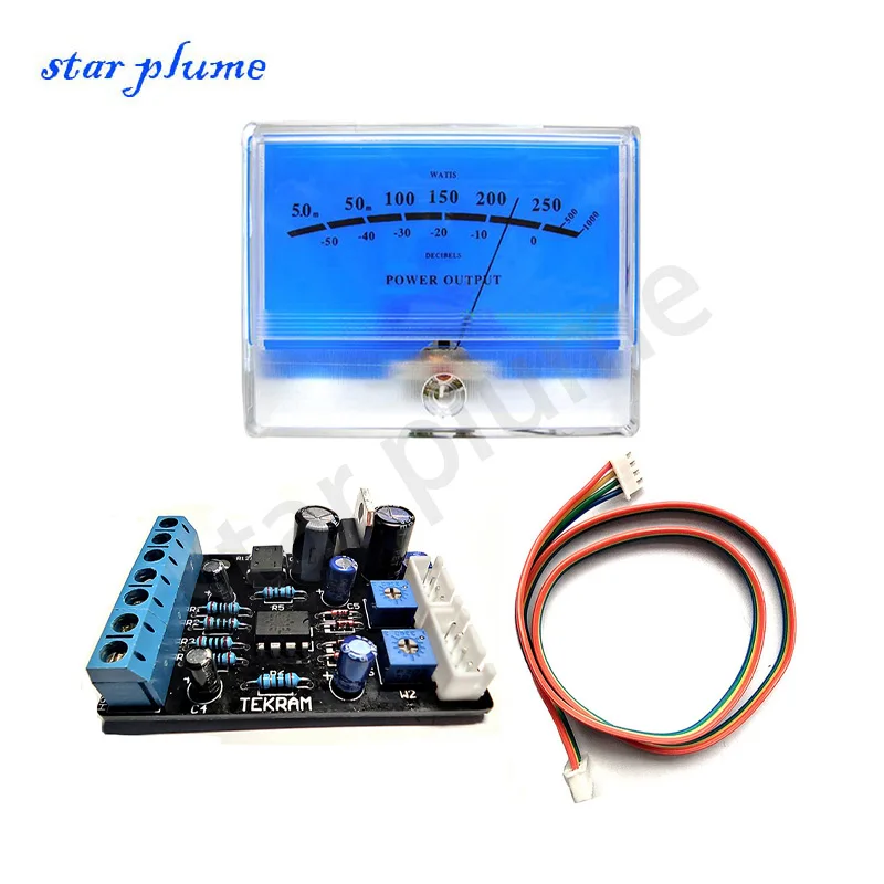 McIntosh VU Meter DB/Level Meter With Backlight TA7318P Driver Board IC Preamplifier Vacuum Tube Amplifier Audio DIY Accessories mcintosh vu meter db level meter with backlight ta7318p driver board ic preamplifier vacuum tube amplifier audio diy accessories