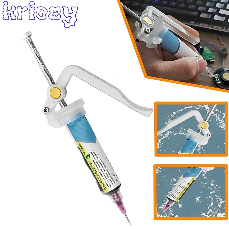 

Solder Paste Extruder Welding Oil Booster Propulsion Tool Uv Glue Repair Rod Boosters Circuit Board Soldering Accessories Tools
