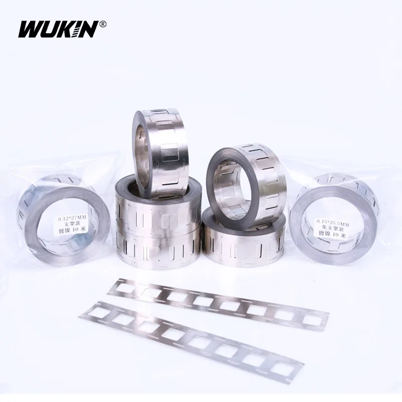 1M Nickel Strip 2P 3P 4P Nickel Plated Steel Belt Connector For 18650 Lithium Battery Welding Tape Spot Machine Welders