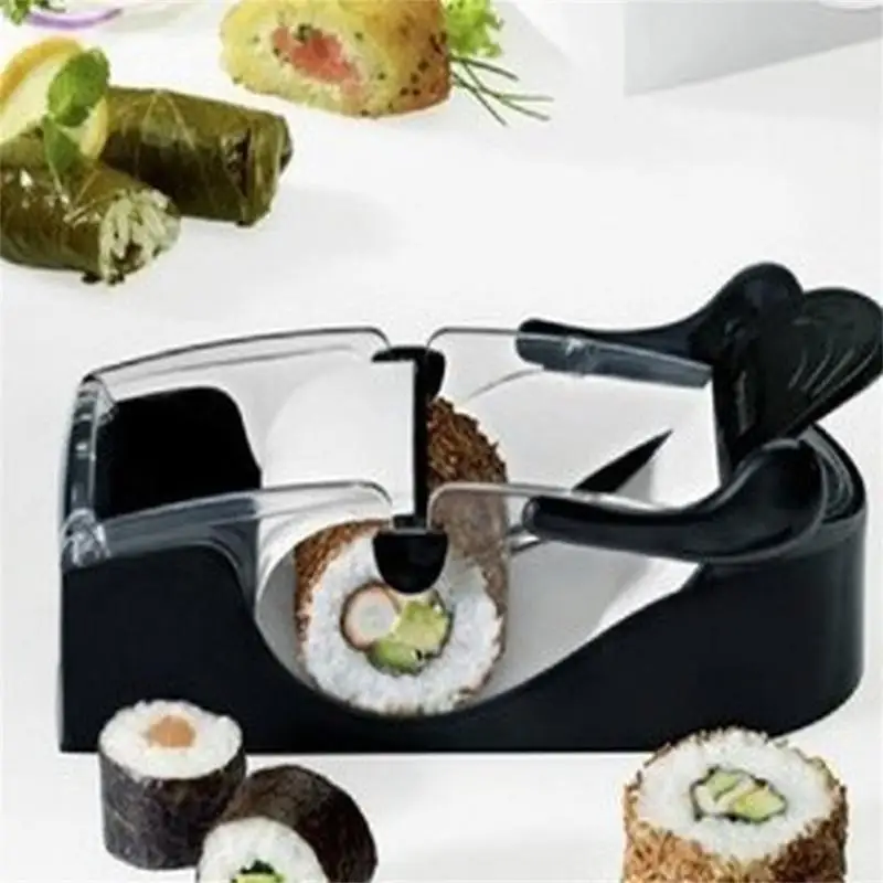 Kitchen Grinding Sushi Machine Sushi Making Equipment Rice Ball Making  Model Vegetable Meat Rolling Gadgets Sushi Making Machine