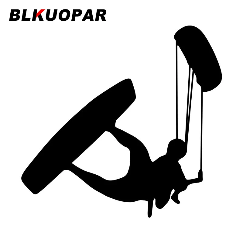 

BLKUOPAR Surfing Funny Car Stickers VAN Anime Waterproof Die-cut Sunscreen Refrigerator Graphics Surfboard Car Door Protector