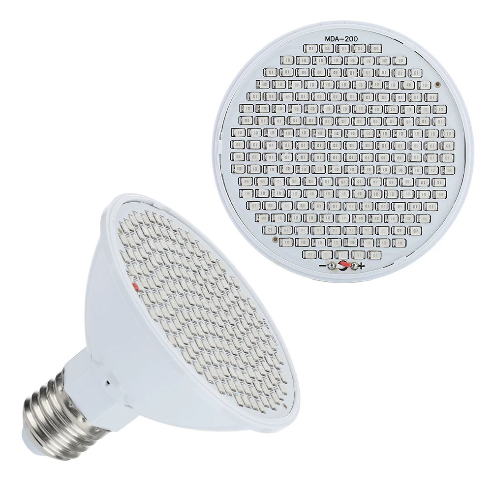 Infrared Therapy Lamp 660nm 850nm Red Light Therapy Full Body Beauty Facial Rejuvenating Skin Care 200LEDs Physical Acne Treatment