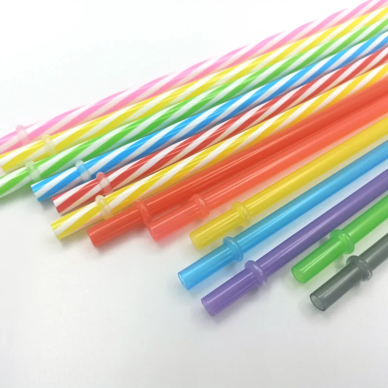 20 Pieces Reusable Drinking Straws Colorful Plastic Straws Clear Glitter  Unbreakable Straw with Cleaning Brush for Party 9inch - AliExpress