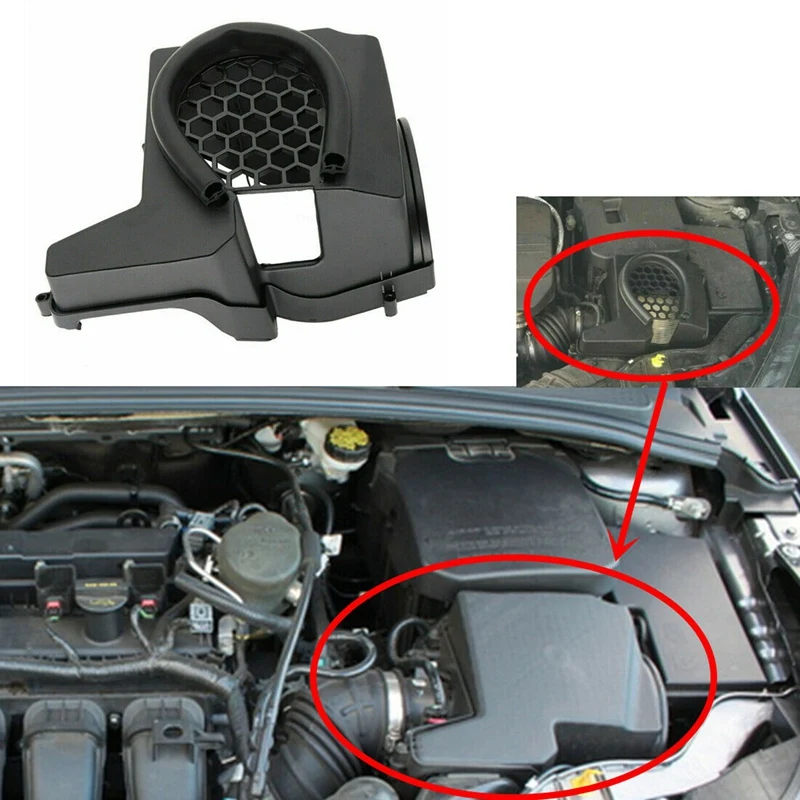 適用:フォード/FORD フォーカス ST RS クーガ 2012 - 2018 吸気口 フィルター ボックス インレット 保護 インテーク カバー 2017 エスケープ AL-SS-2815 AL