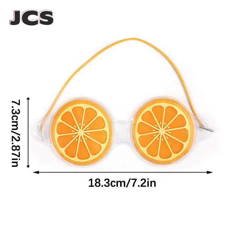 Fruit Ice Eye Mask Fruit Ice Compress Sleeping Eye Mask Relieve Fatigue Remove Dark Circle Cooling Relaxation Cute Eye Mask Care Tools