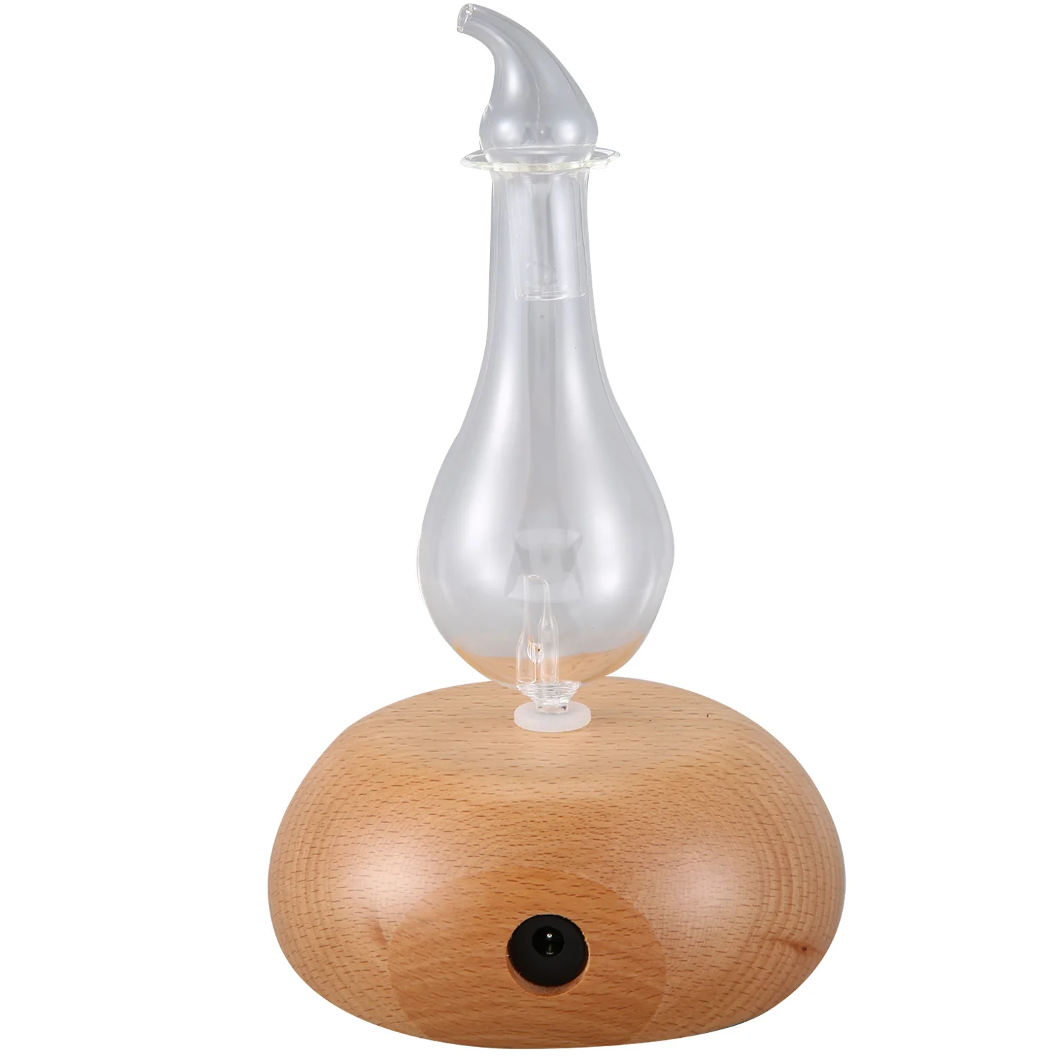 Wooden Glass Aromatherapy Pure Essential Oils Diffuser Air Nebulizer Humidifier Household Humidifier Air Conditioning Appliance