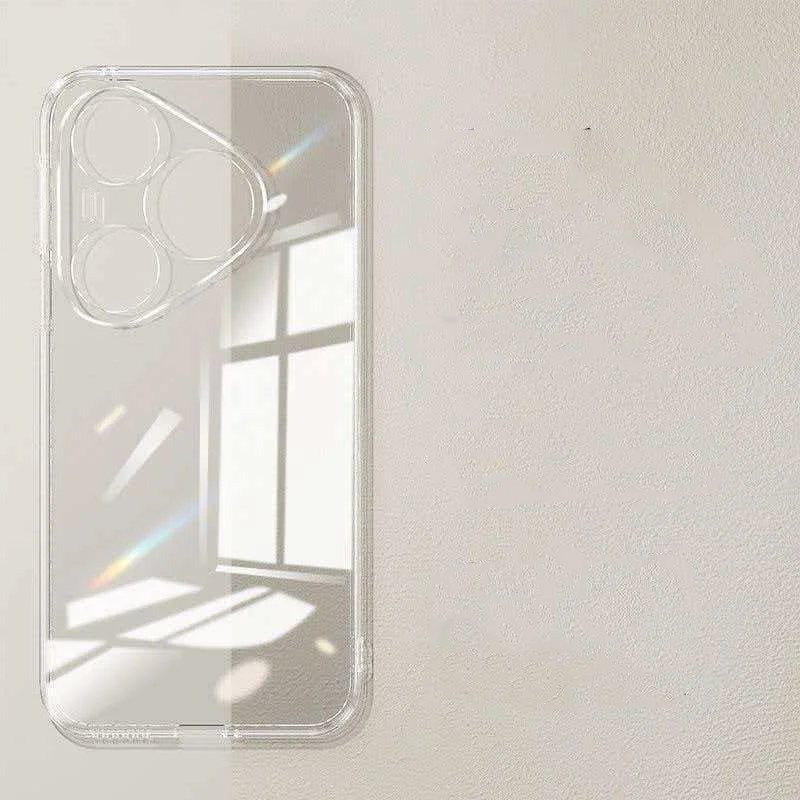 Ultra Thin Transparent TPU Soft Back Cover - Clear Case