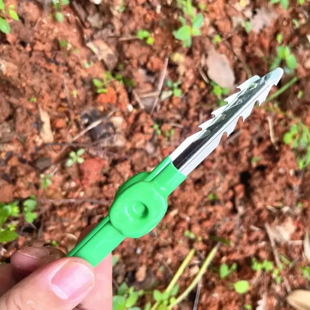 Outdoor Garden Weeding Clip Gardening Tweezers Succulent Plant Weeding Lightweight Potted Transplant Seedlings Tweezers 4