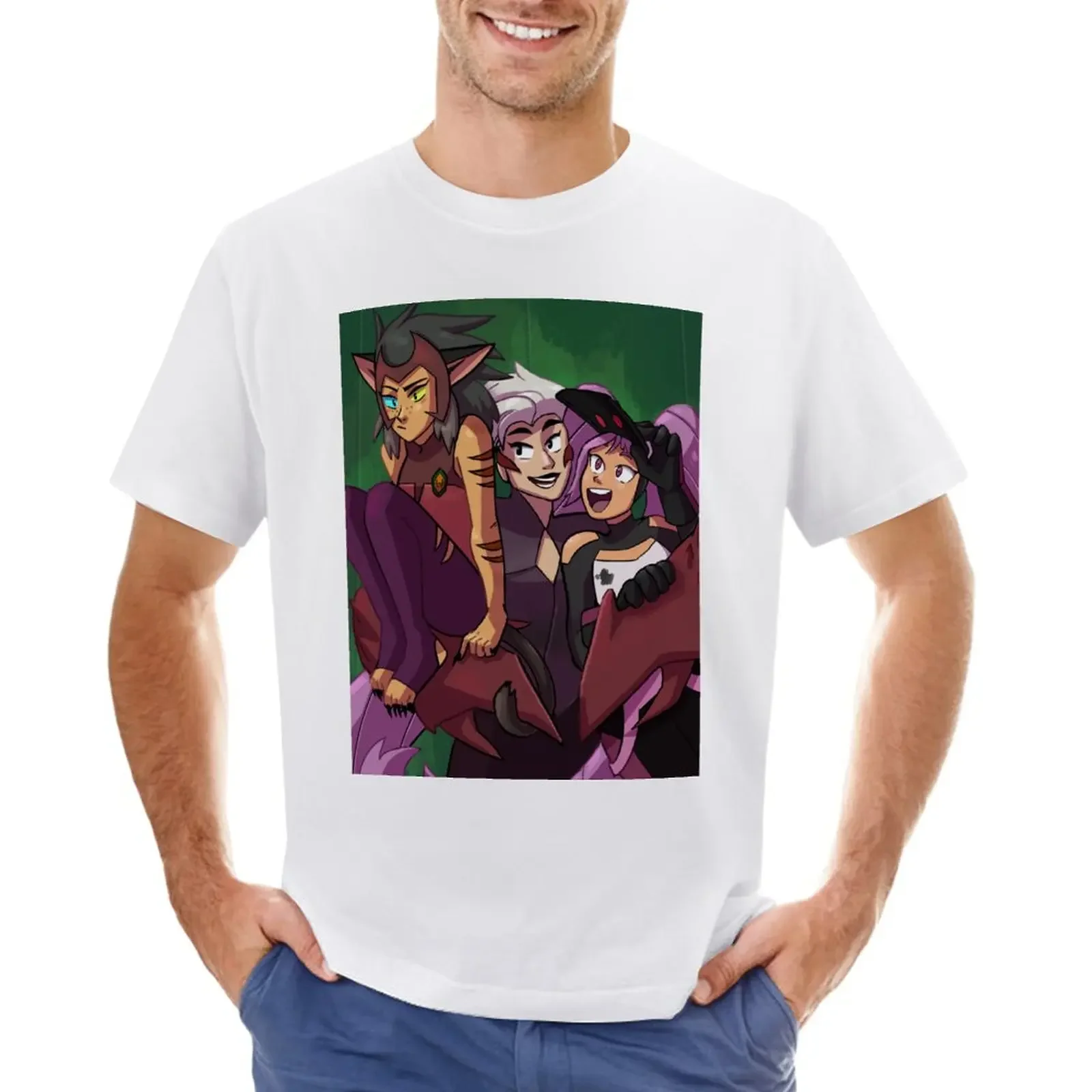 Super Pal Trio T-Shirt Moda Coreana Vestiti Carini Felpe, Uomini