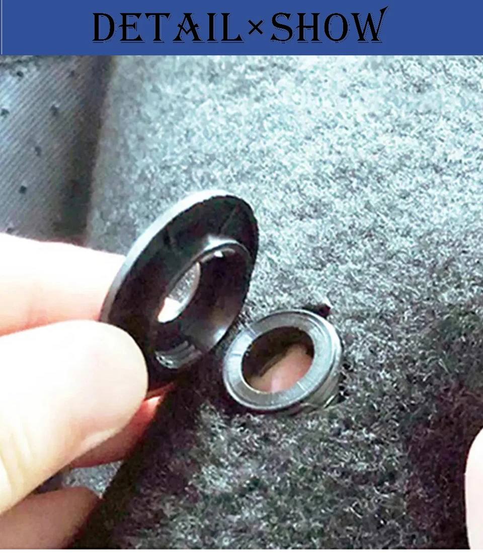 Auto-Bodenmatte, rutschfeste Fixierergriffe, doppellagige feste Clips, 4er-Set, universelle Arpet-Befestigungsklemmen, Schnalle, Fixierer, Zubehör, Werkzeuge – Detail 5