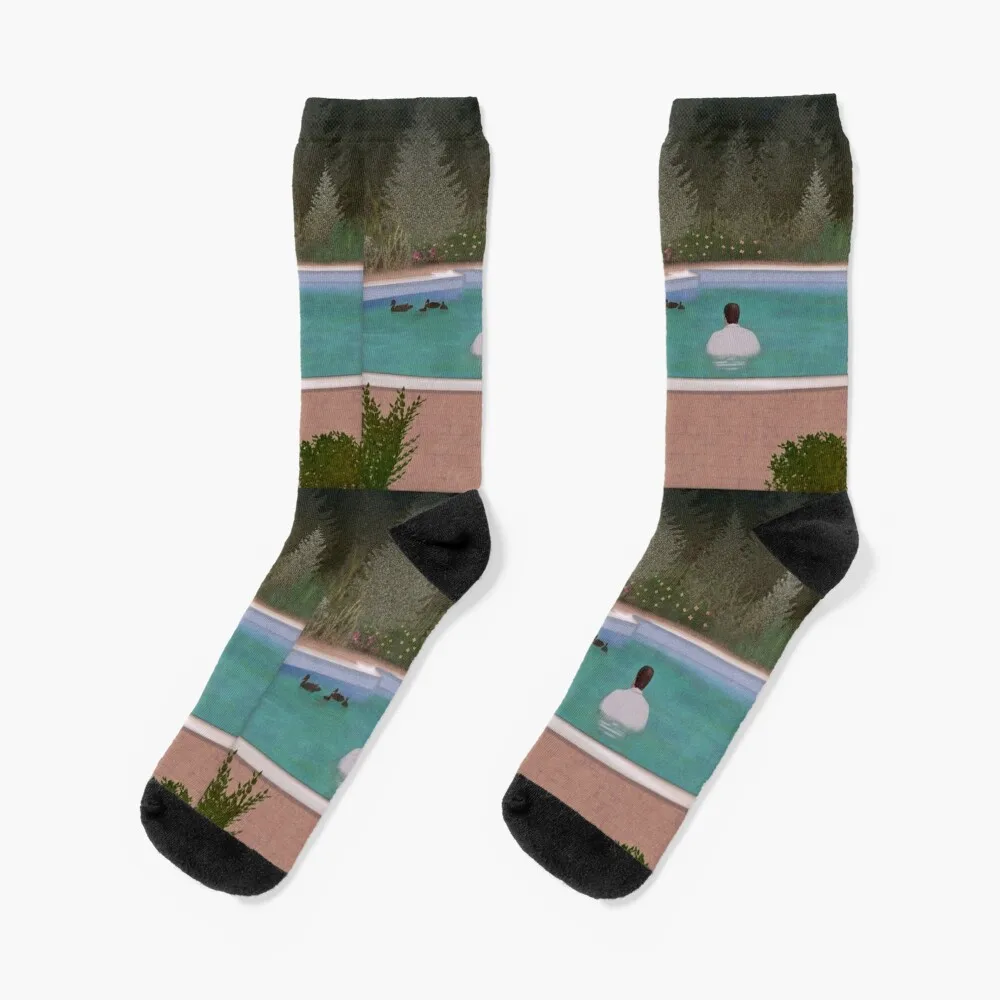 Him, with those ducks.. Socks golf Crossfit socks essential Children's socks Socks Women Men's