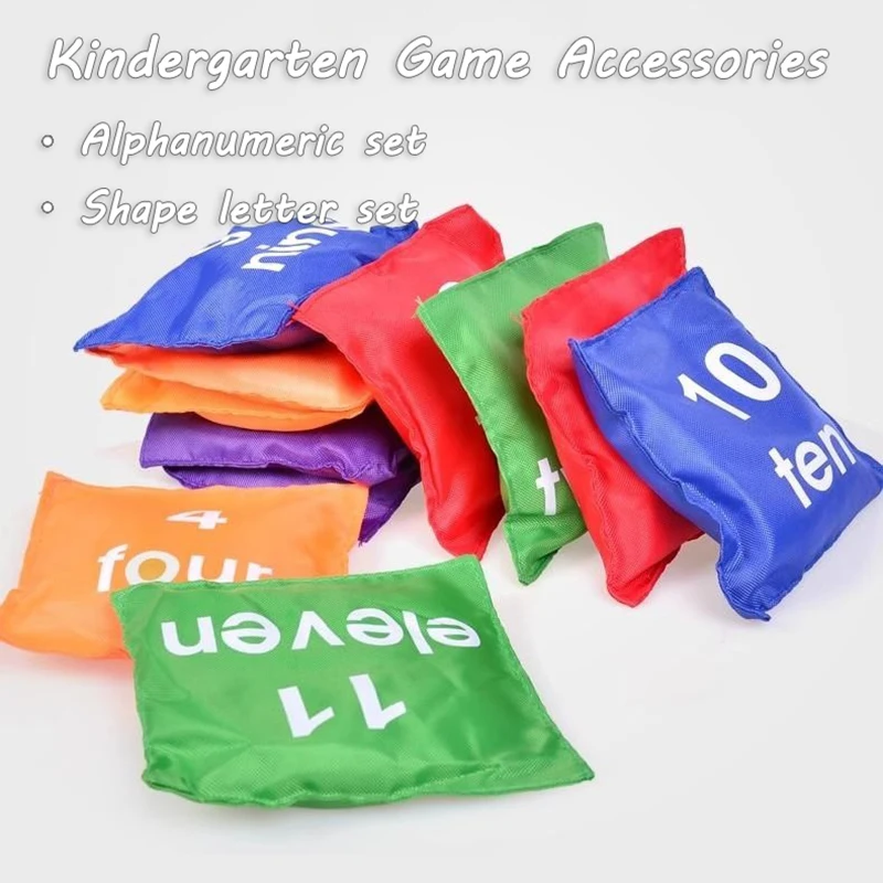 Cloth Beanbag Toss Toy for Kids Outdoor Play