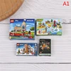 Dollhouse Miniature Building Blocks with mini box  Simulation Model Toy  for barbies ob11 doll house decoration accessories 3