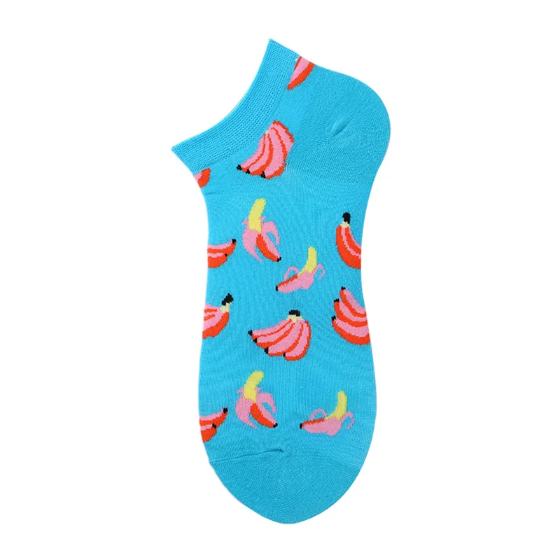 Colorful Cotton Novelty Socks - Funny Avocado and Animal Prints