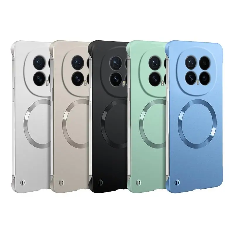 Ultra Thin Metallic Paint Magnetic Frameless Cooling Hard Case