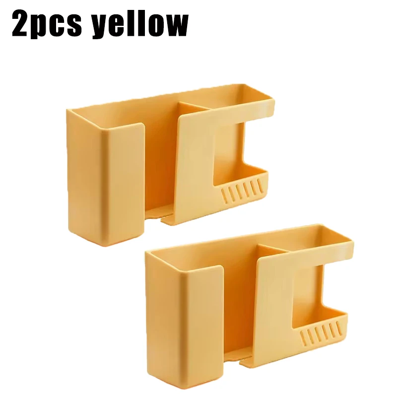 Wall-Mounted Multifunctional Phone and Remote Storage Rack