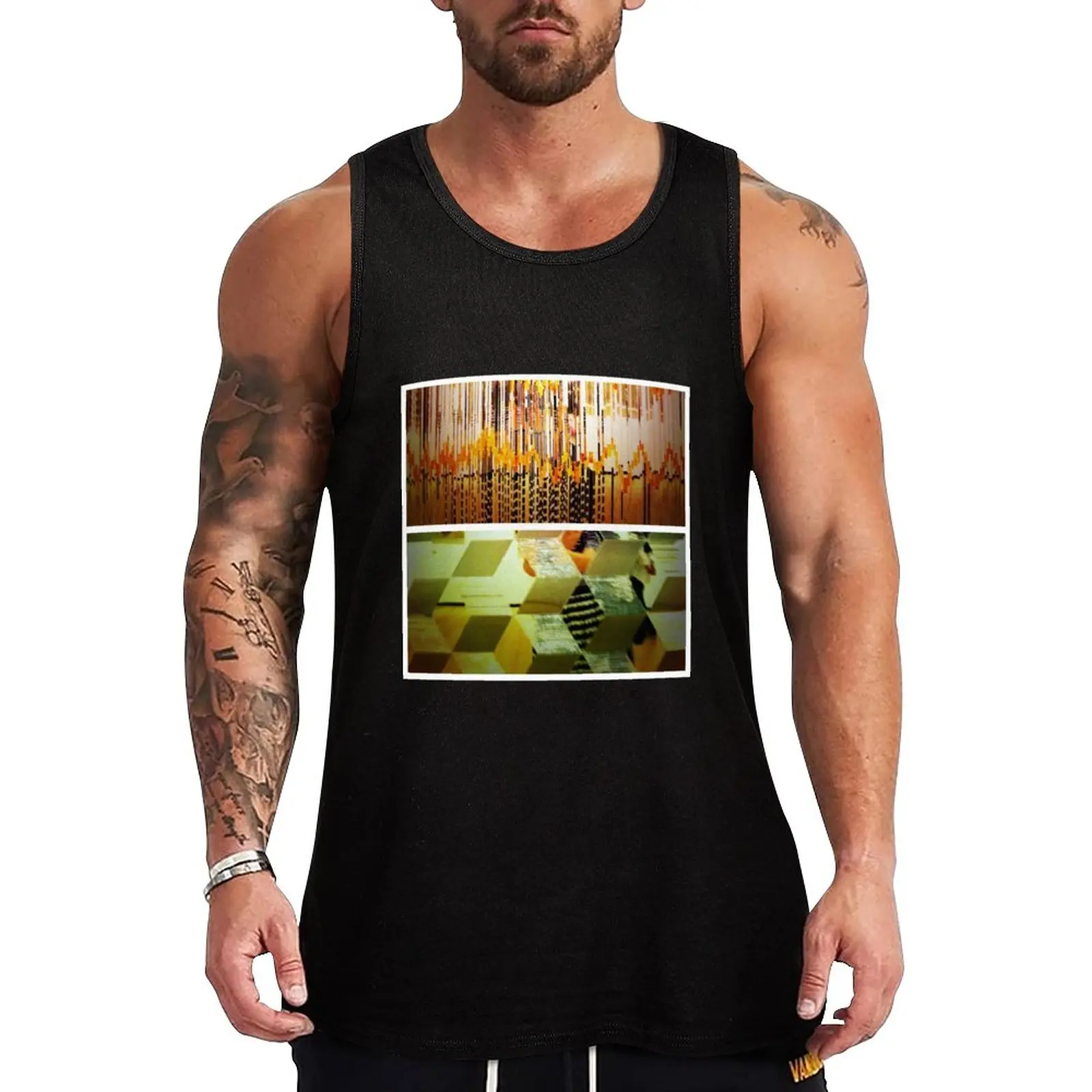 New Abstract Worlds Tank Top Abbigliamento Uomo Top Da Palestra Maschile