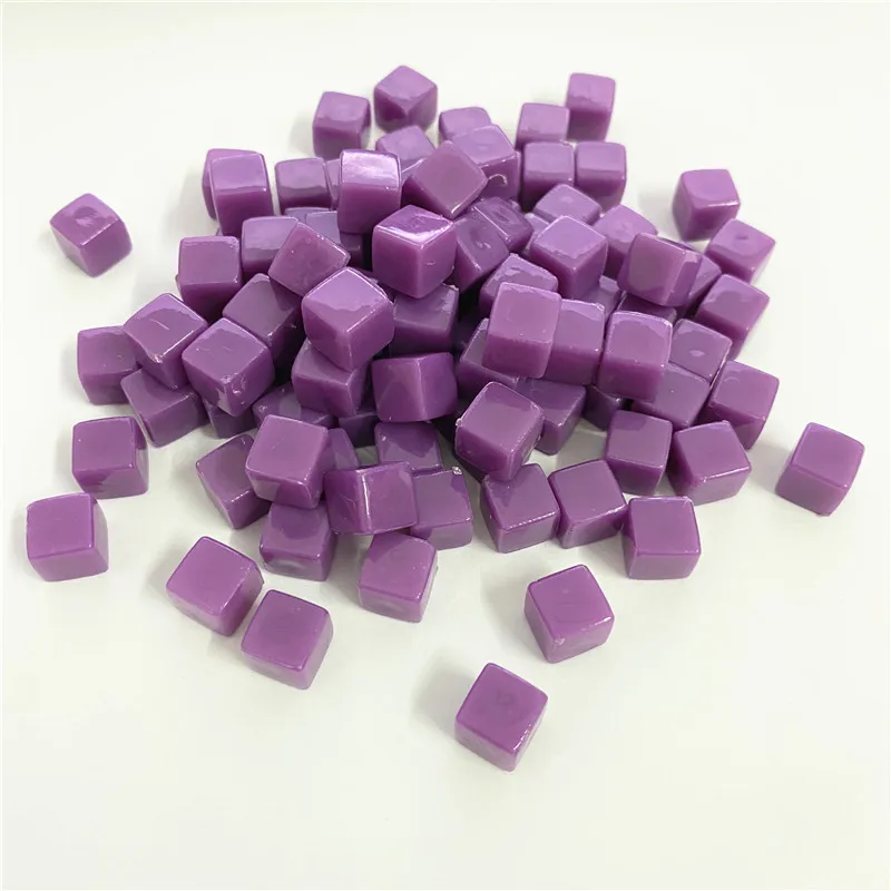 Set of 100 Clear Acrylic Dice
