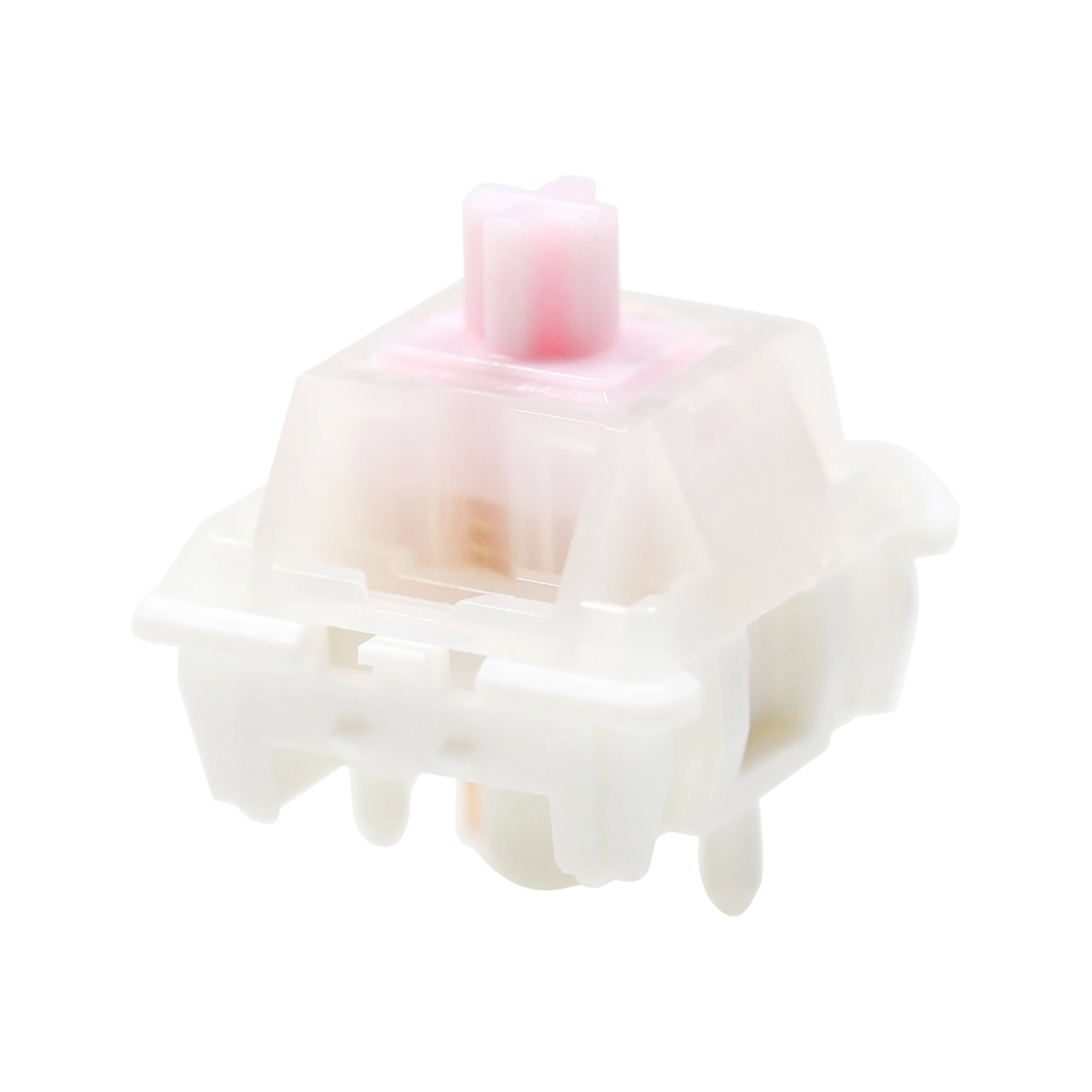 TECSEE клубничный лед линейный переключатель 5pin RGB SMD 63,5g mx Переключатель для механической клавиатуры 60m нейлон UPE длинный 2-фазный пружинный
