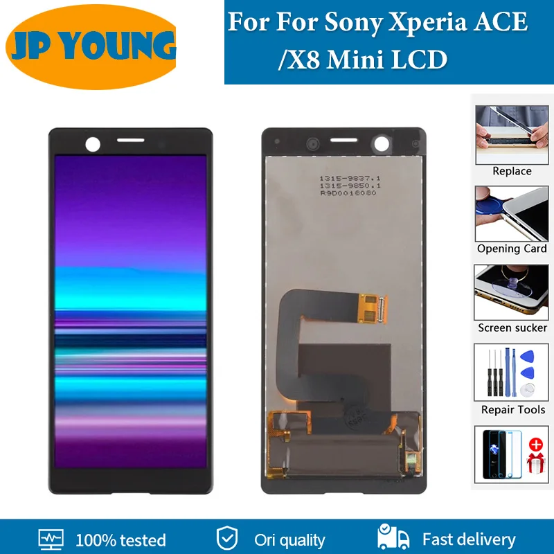 

Оригинальный ЖК-экран для Sony Xperia ACE x8 mini ЖК-дисплей дигитайзер полная сборка для Sony Xperia 8 Mini ЖК-дисплей запасные части