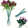 25pcs, Bamboo Plant Stakes, Plant Sticks Support, Floral Plant Support Wooden, Indoor Gardening Plant Supports 5