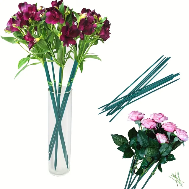 25pcs, Bamboo Plant Stakes, Plant Sticks Support, Floral Plant Support Wooden, Indoor Gardening Plant Supports 5