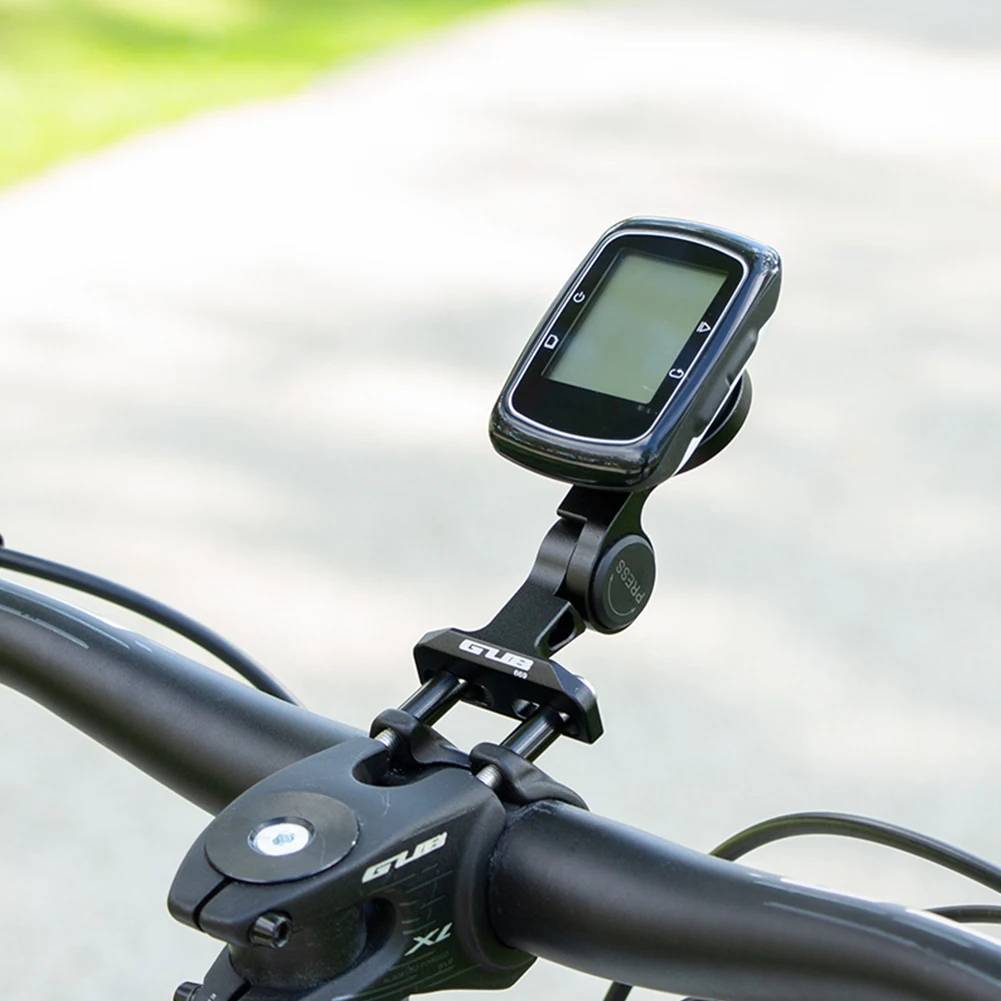 Soporte de aluminio para bicicleta de montaña GUB669 GPS, extensión  superior de vástago ajustable, accesorios para Cateye/Wahoo/GARMIN -  AliExpress