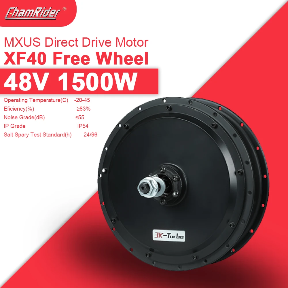 MXUS XF40 36V 1500W Wheel Hub Motor 48V Electric Bike Motor Brushless ...
