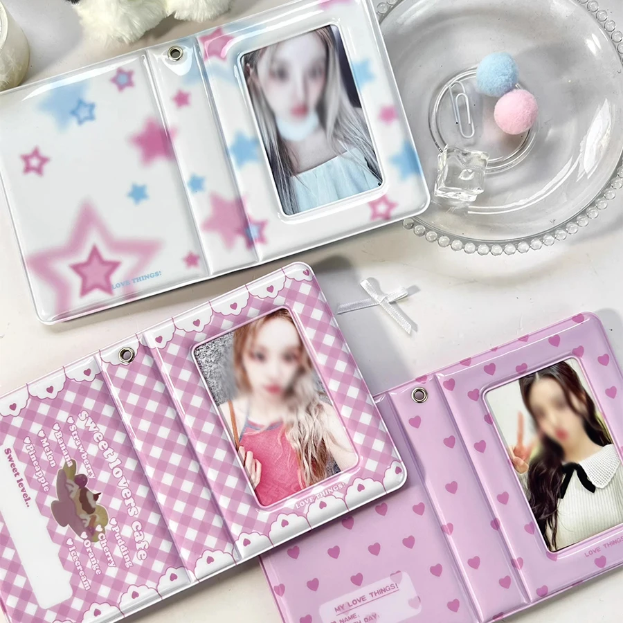 Mini Photo Album Kpop Photocard Binder, Photocard Holder Book, Business Card Book Holder, Photocard Sleeves 40 Pockets 2
