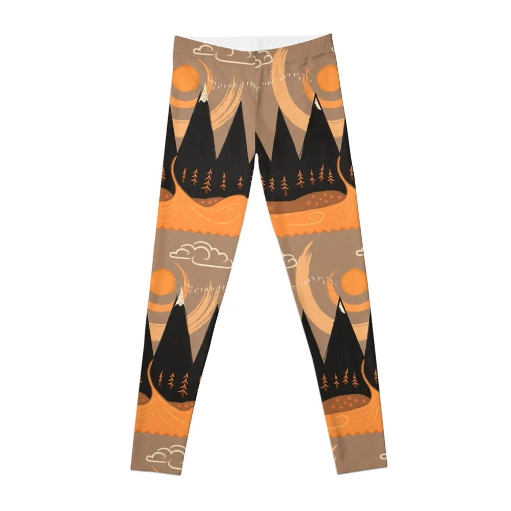 

Sunny Mountain Pass Leggings Women's fitness Clothing fitness Womens Leggings
