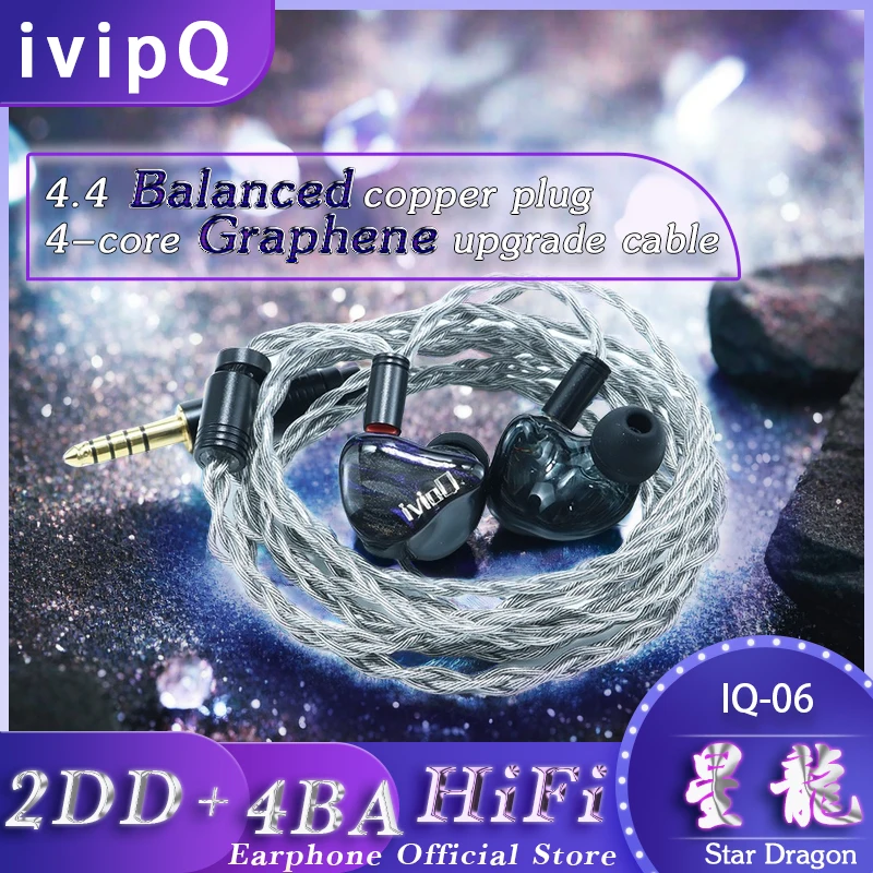 イヤホン ivipQ Golden Crow ivipQ Golden Crow