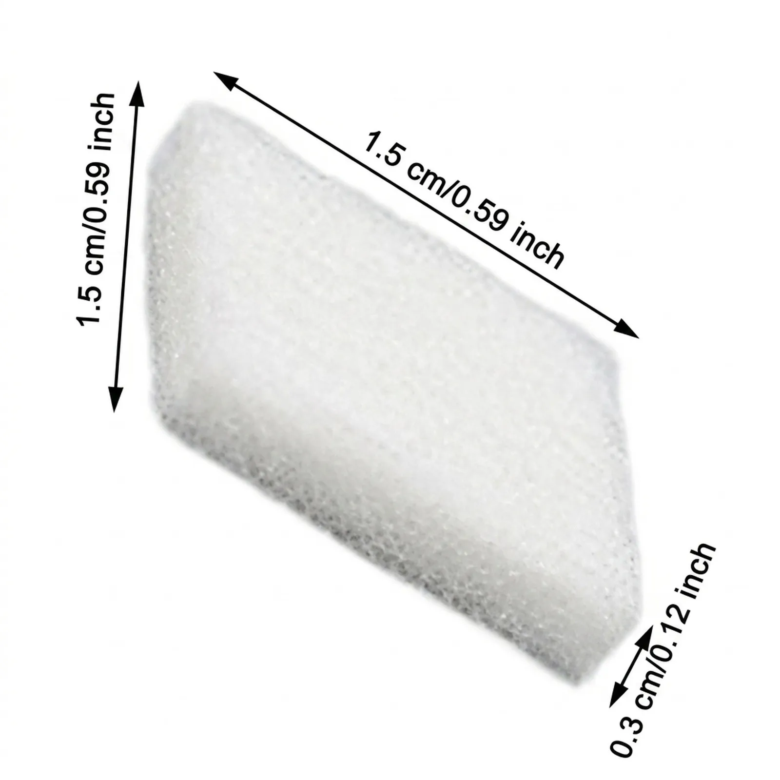 Aroma Cotton Pad for Aroeve For MK01 Air Purifier and Humidifier Compatible Scented Absorbent Sheet 1.5x1.5x0.3cm 3x2.2x0.3cm