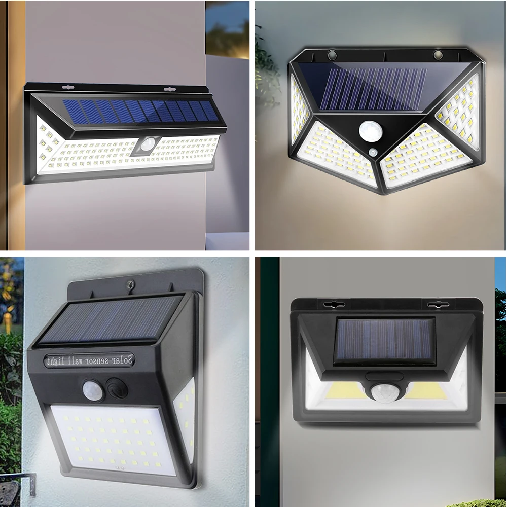 

Solar Powered Outdoor Wall Lights Motion Sensor IP65 Waterproof Wall Lights for Garden Terrace Motion Sensor Light