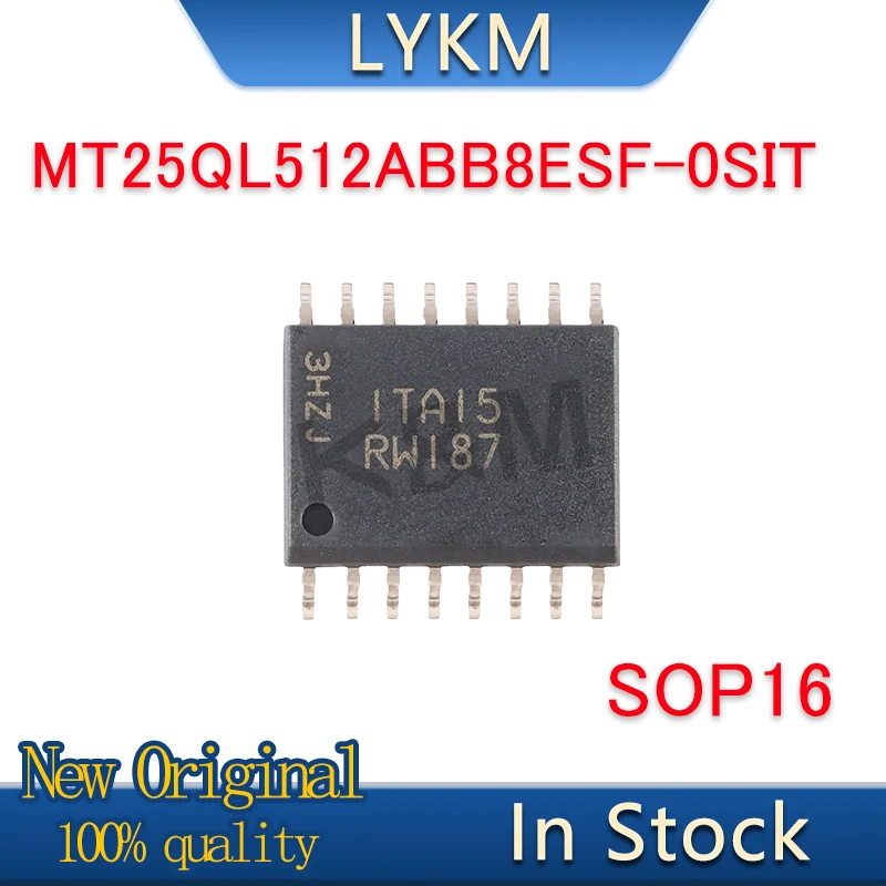 

Новая Оригинальная трафаретная печать mt25ql512abb8fse-0SIT RW187 SOP16, 2-10 шт.